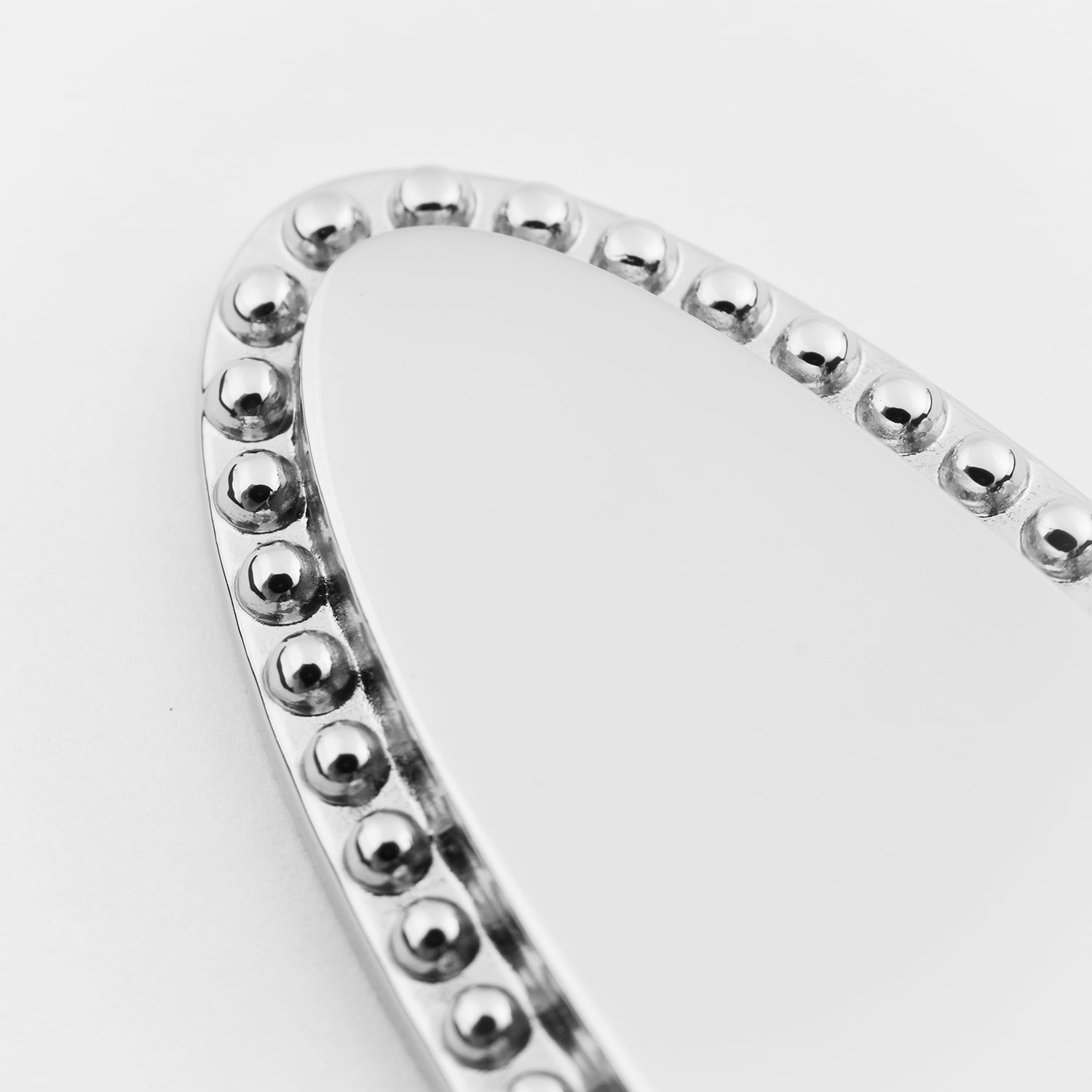 polished chrome backplate