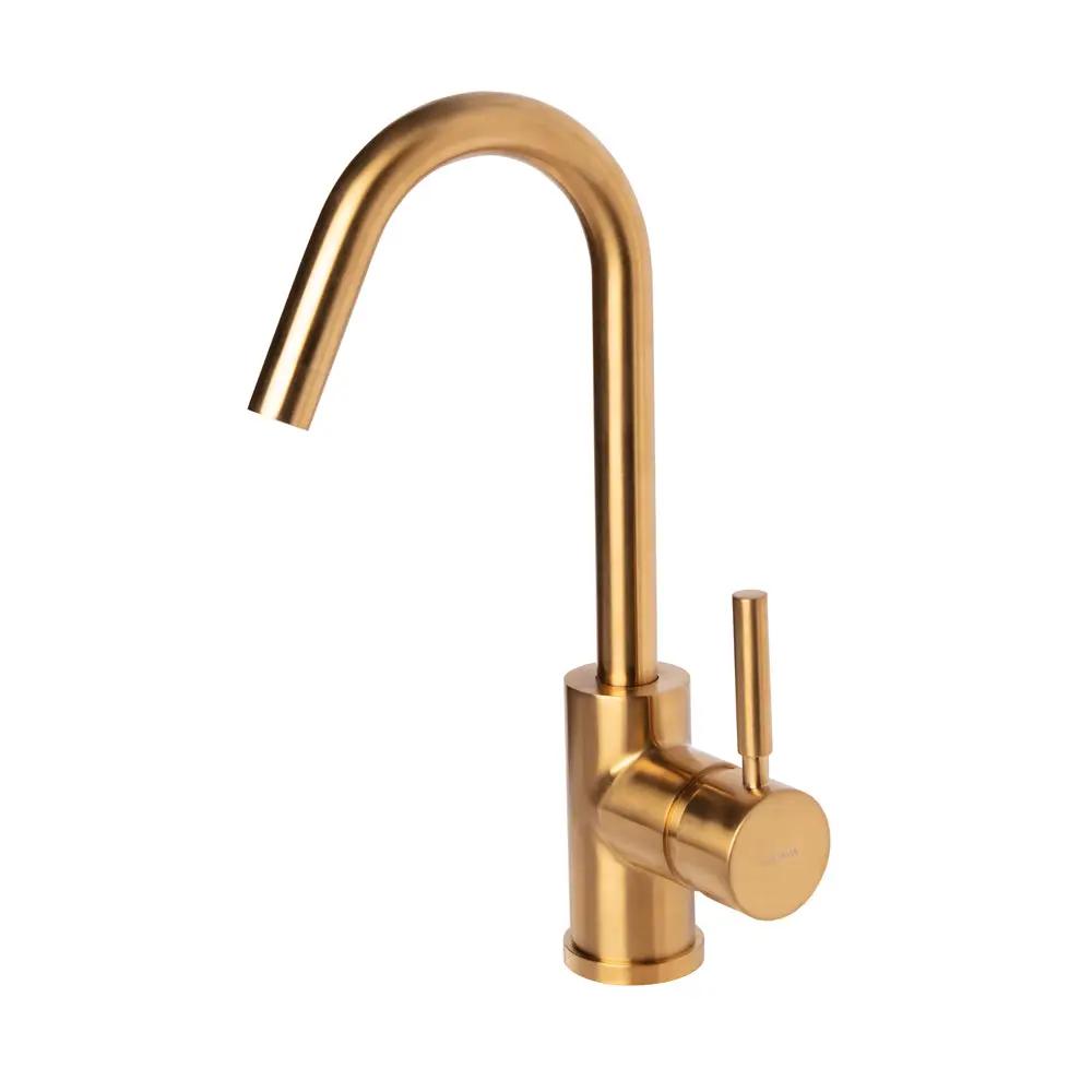 Lacava Cigno Deck-Mount Single-Hole Faucet by Lacava