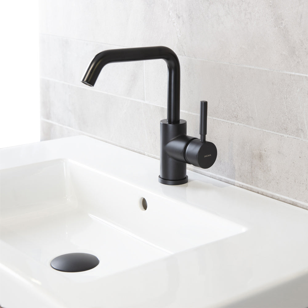 matte black faucet