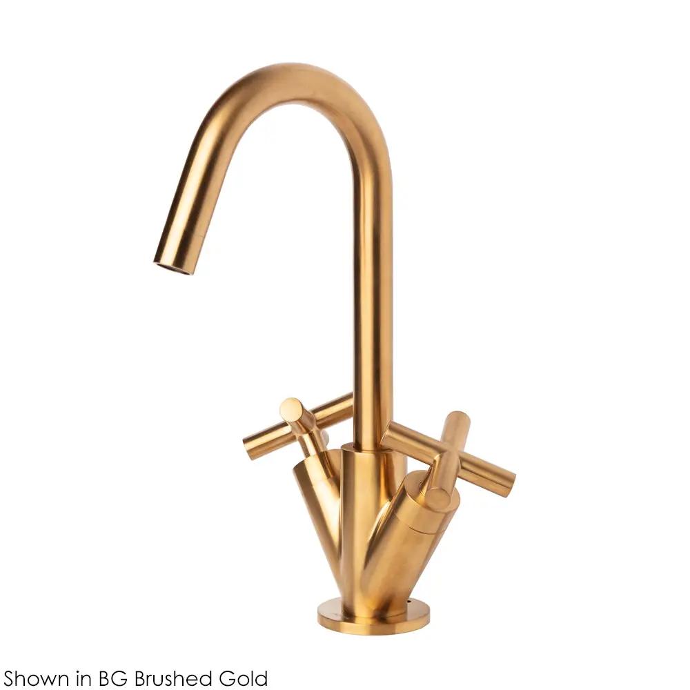 Lacava Cigno Deck-Mount Single-Hole Faucet by Lacava