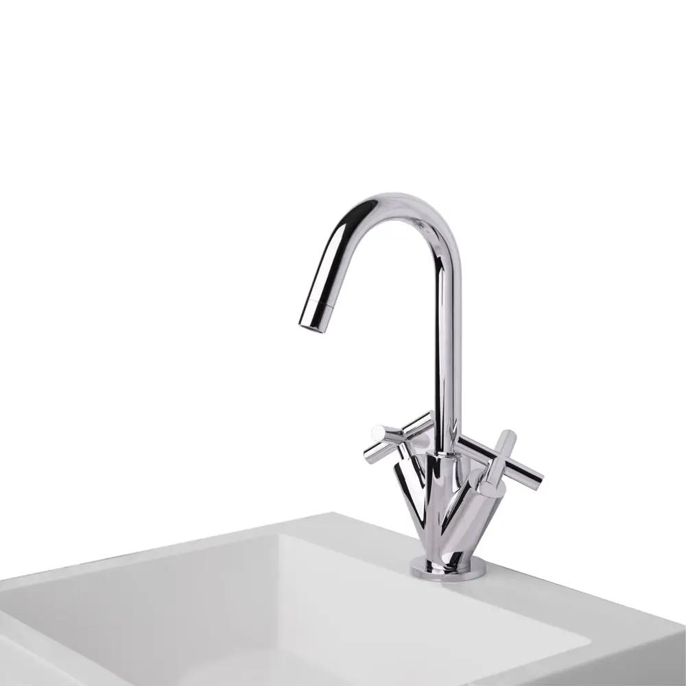 polished nickel faucet
