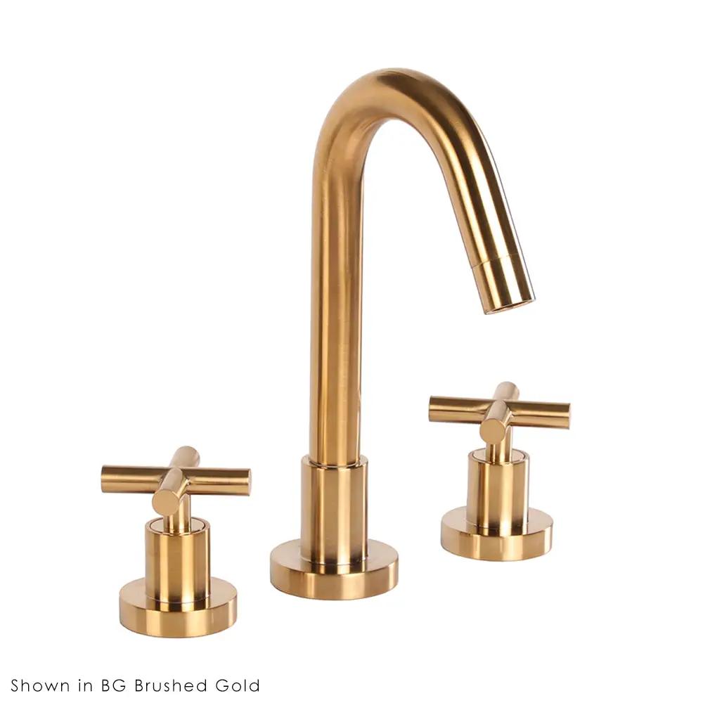 Lacava Cigno Deck-Mount Three-Hole Faucet by Lacava