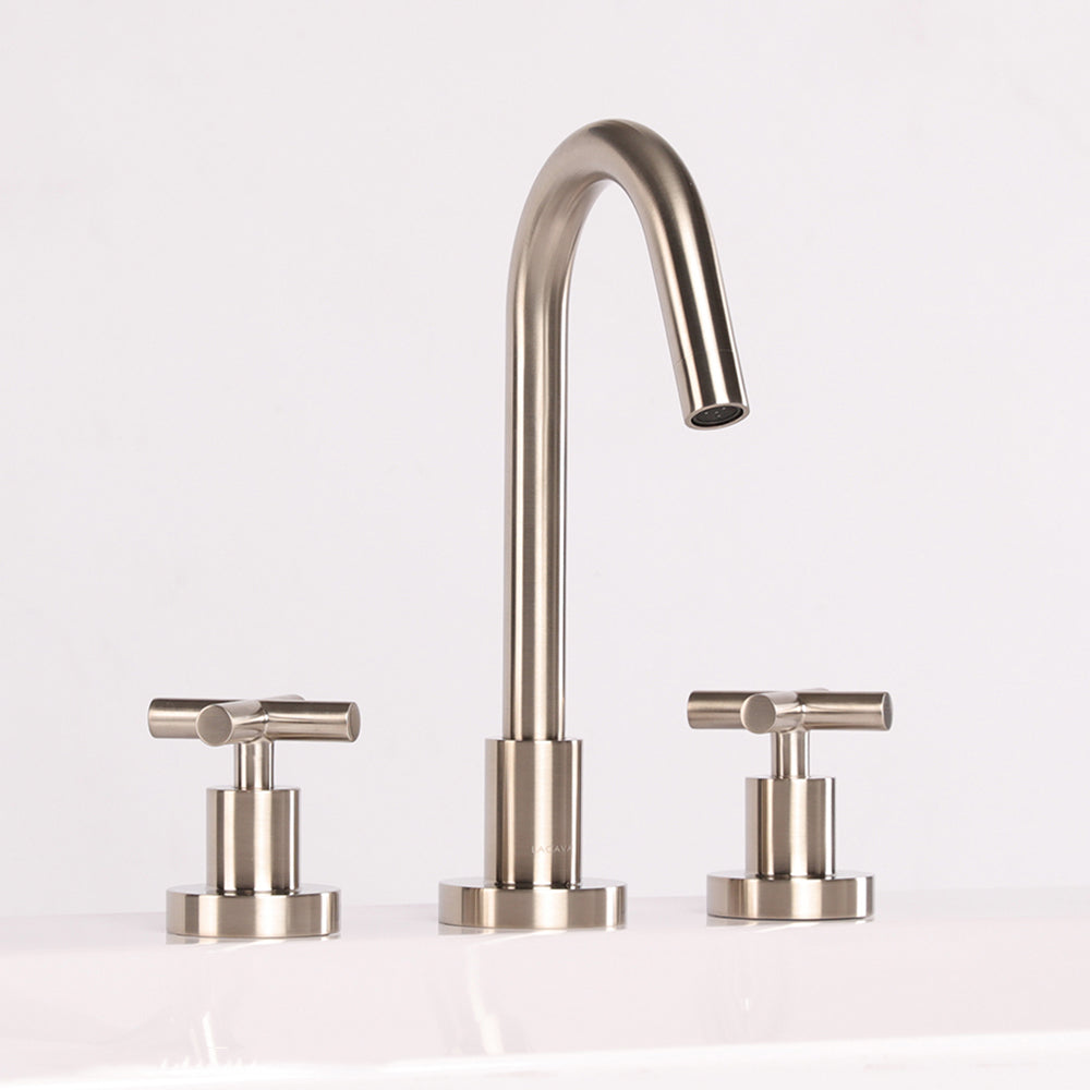 brushed nickel faucet