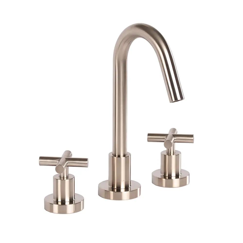 Lacava Cigno Deck-Mount Three-Hole Faucet by Lacava
