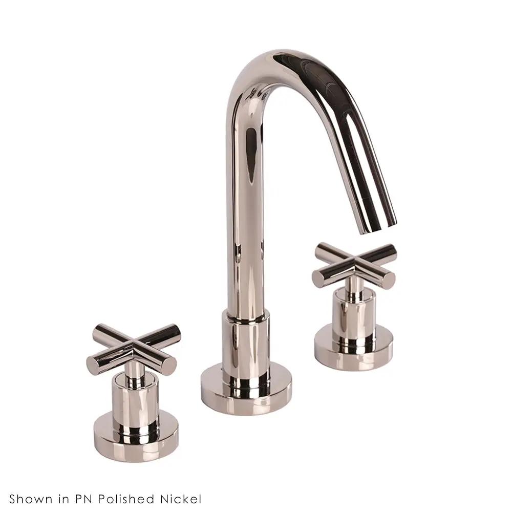 Lacava Cigno Deck-Mount Three-Hole Faucet by Lacava