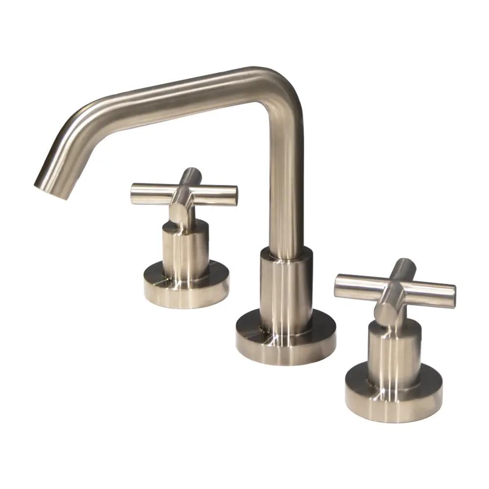 Lacava Cigno Deck-Mount Three-Hole Faucet by Lacava