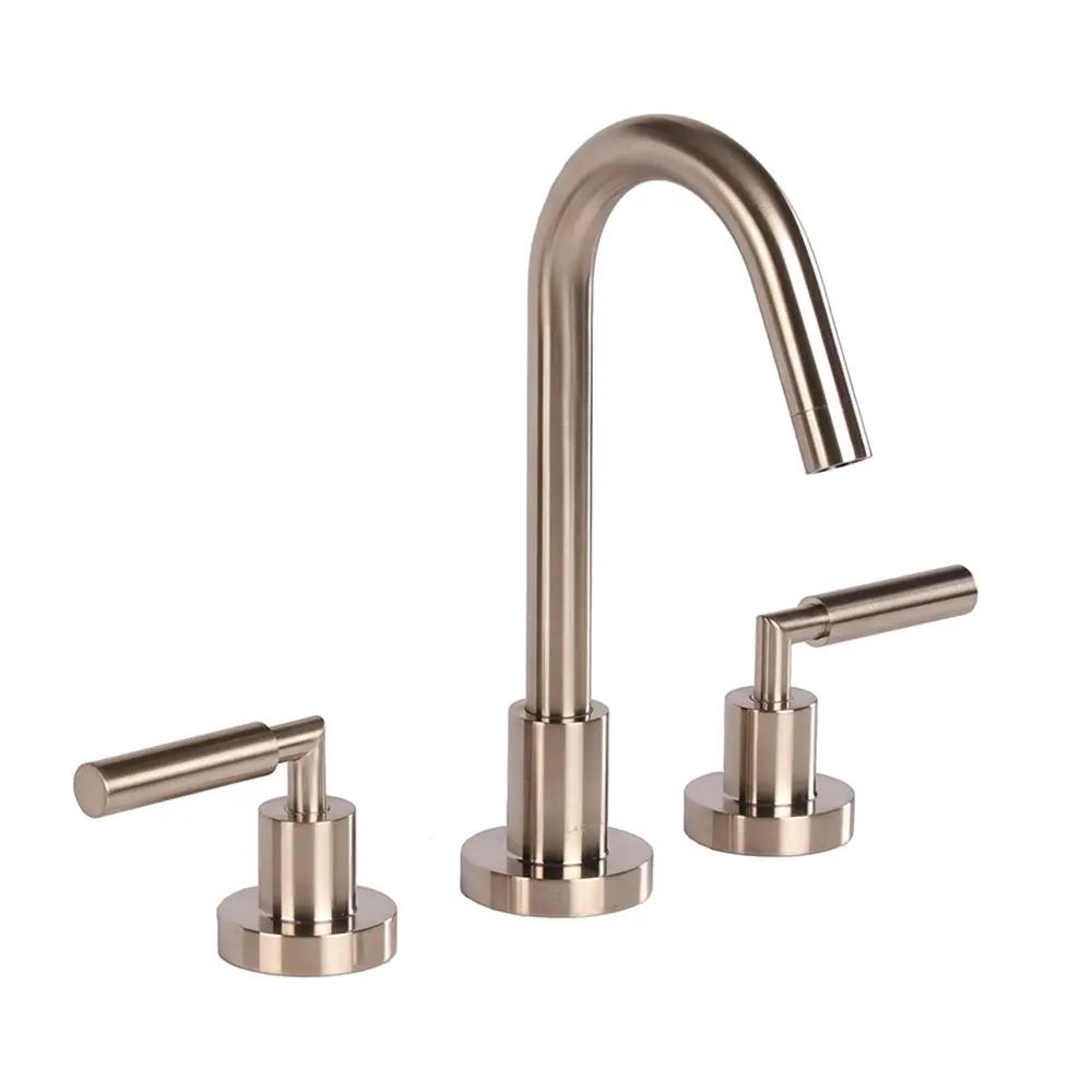 Lacava Cigno Deck-Mount Three-Hole Faucet by Lacava