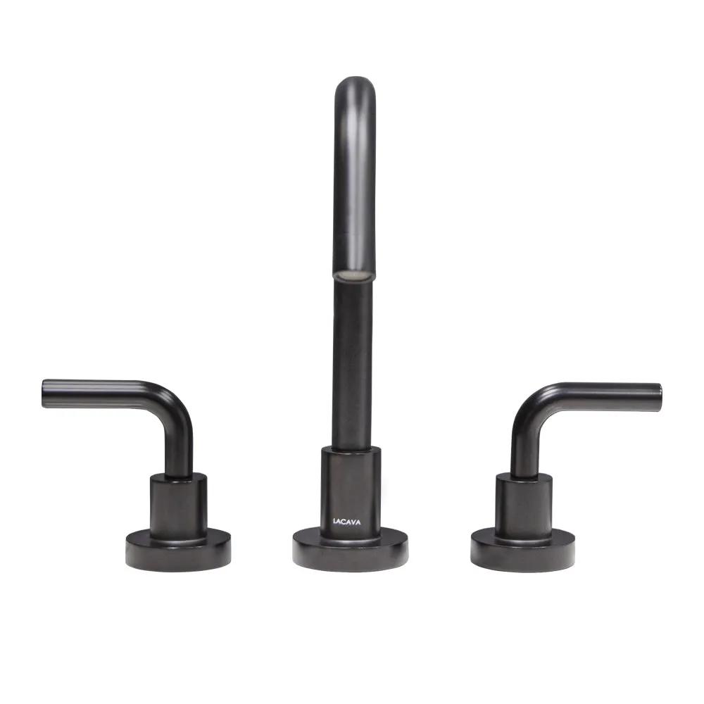 Lacava Cigno Deck-Mount Three-Hole Faucet by Lacava