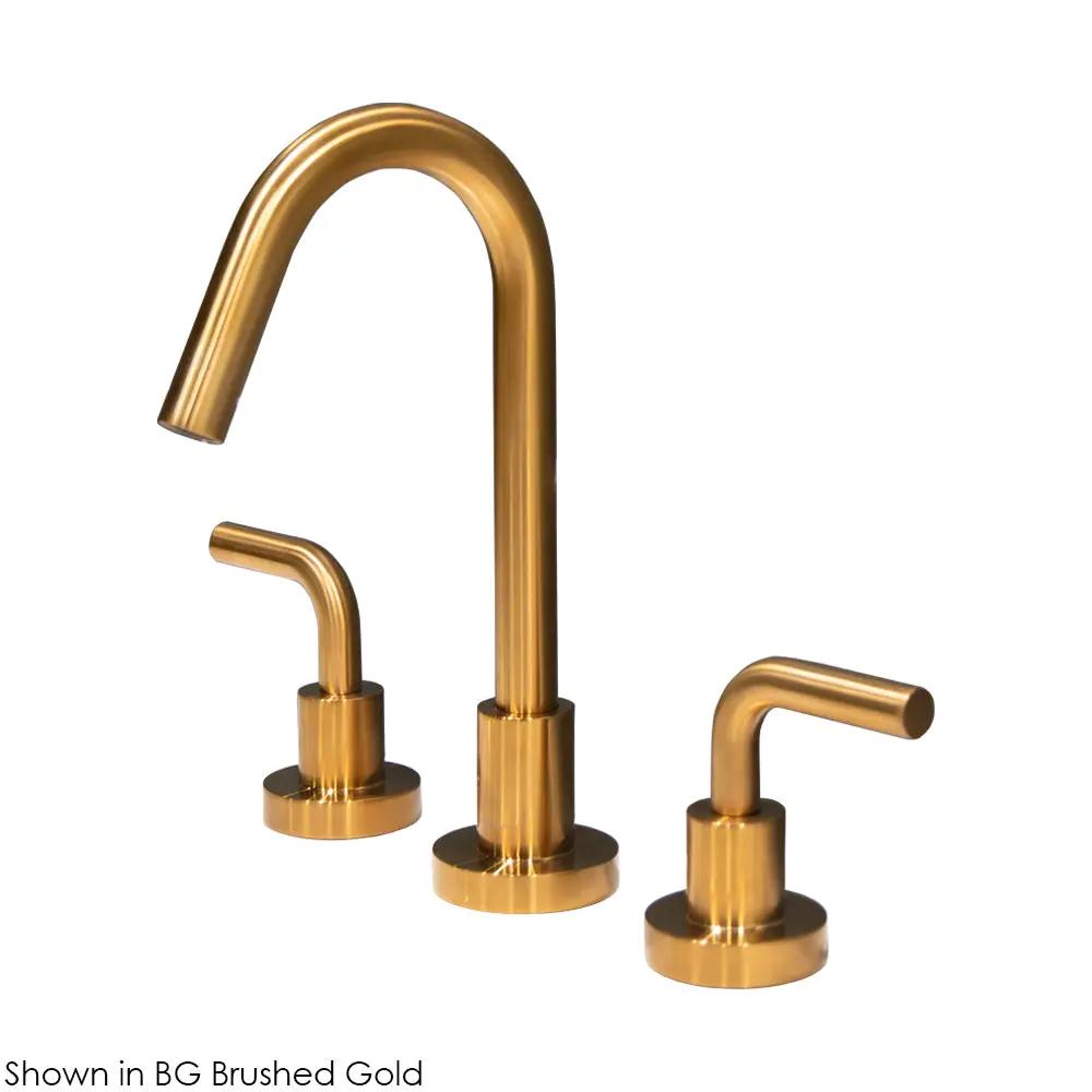 Lacava Cigno Deck-Mount Three-Hole Faucet by Lacava