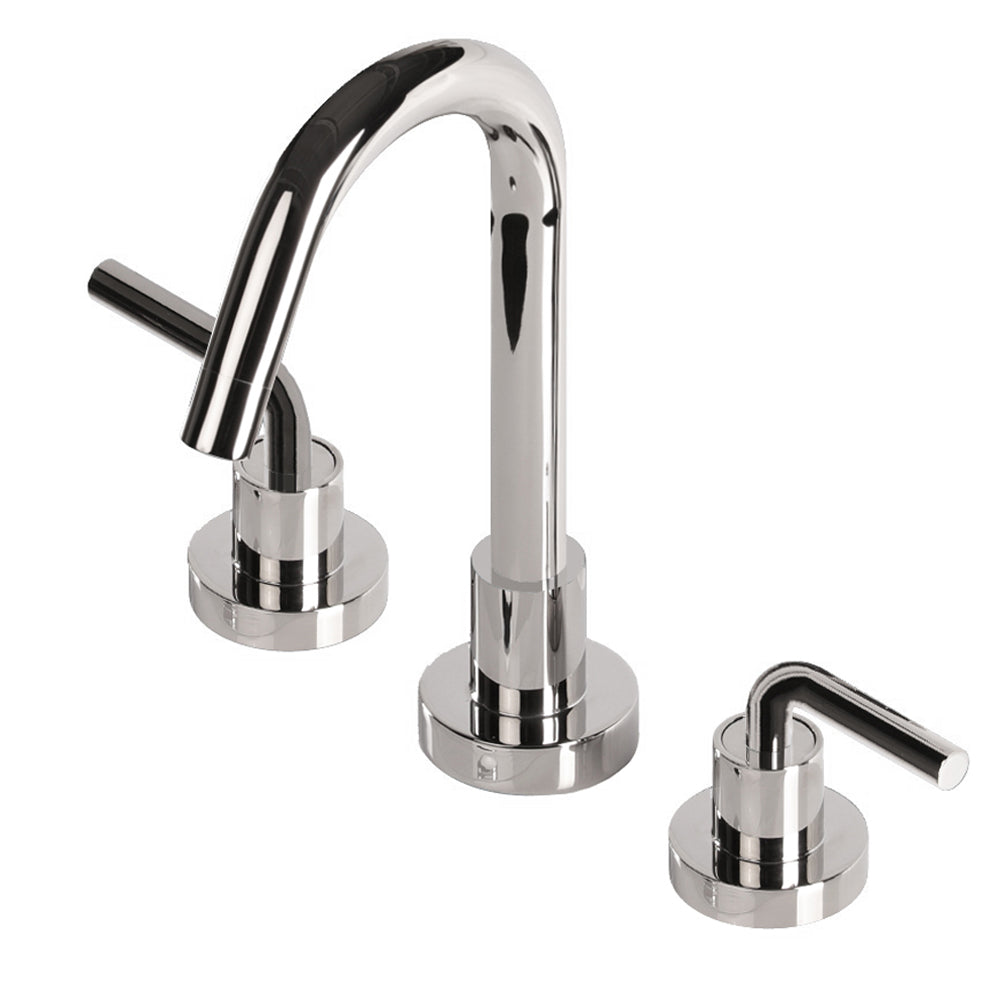 polished chrome faucet