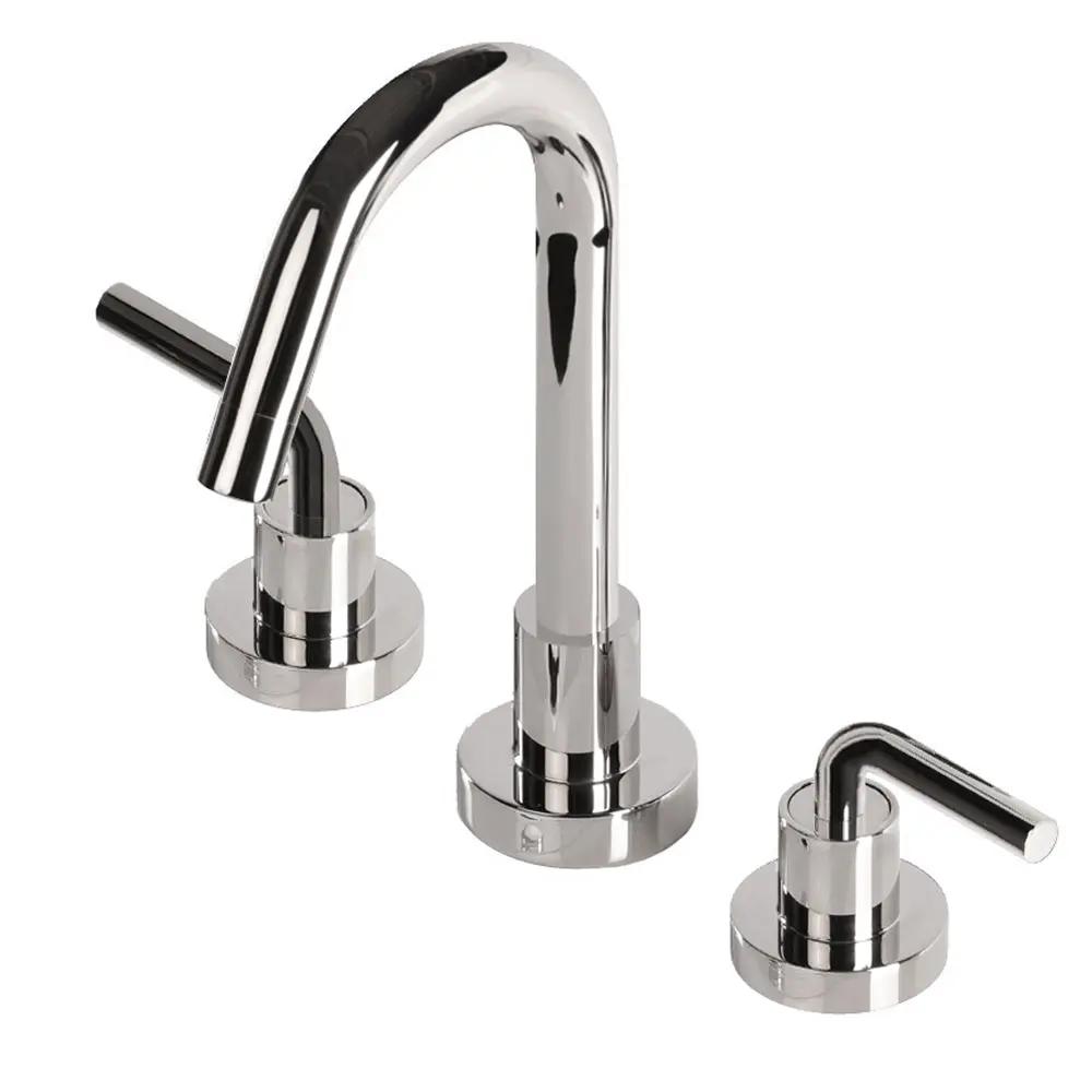 polished chrome faucet