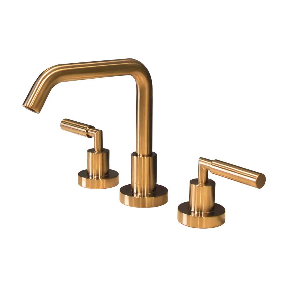 Lacava Cigno Deck-Mount Three-Hole Faucet by Lacava
