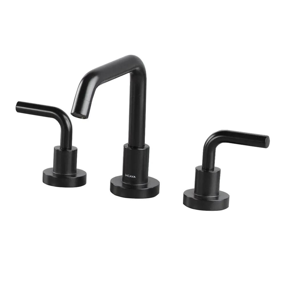 Lacava Cigno Deck-Mount Three-Hole Faucet by Lacava