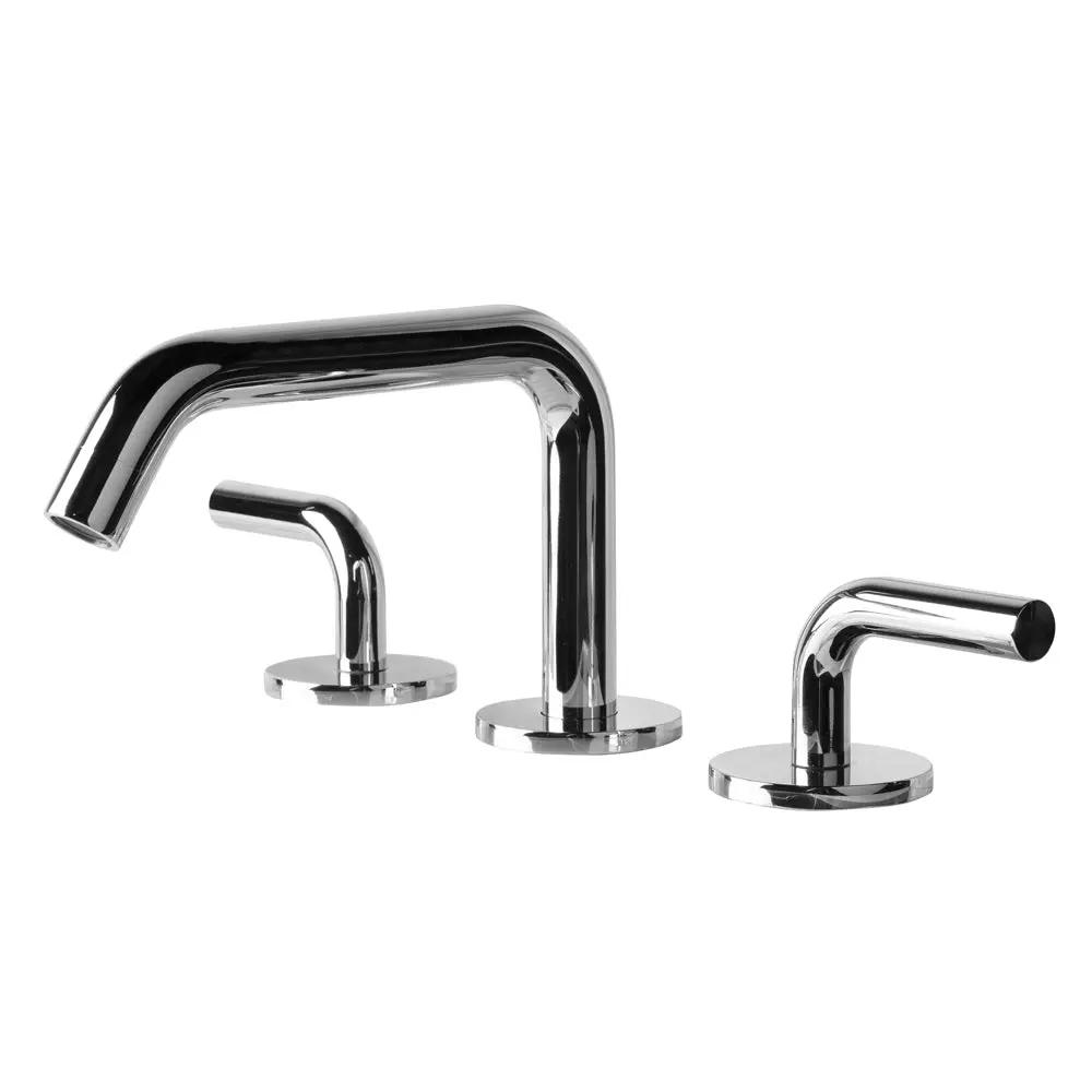 polished chrome faucet