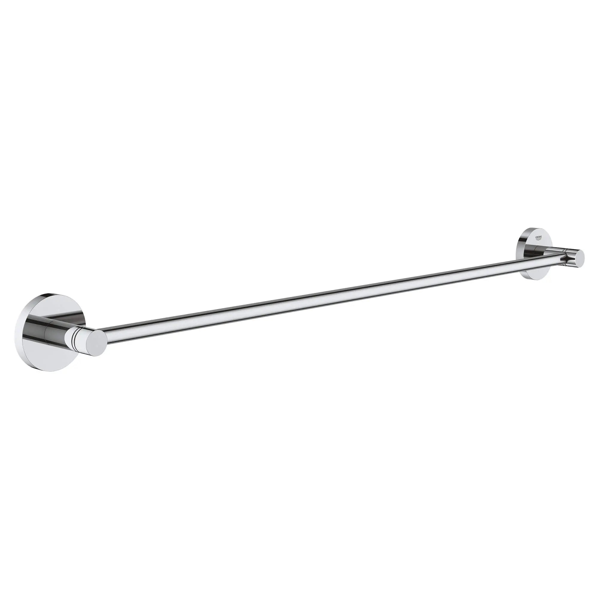 chrome towel bar