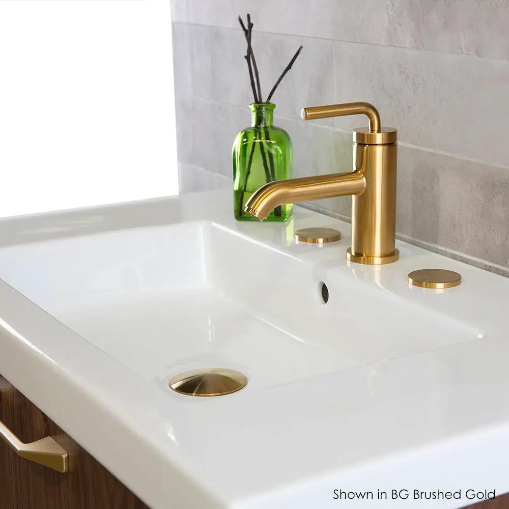 brushed gold hole cover