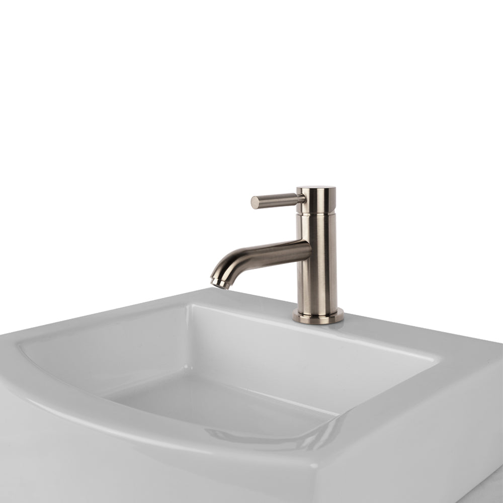 brushed nickel faucet