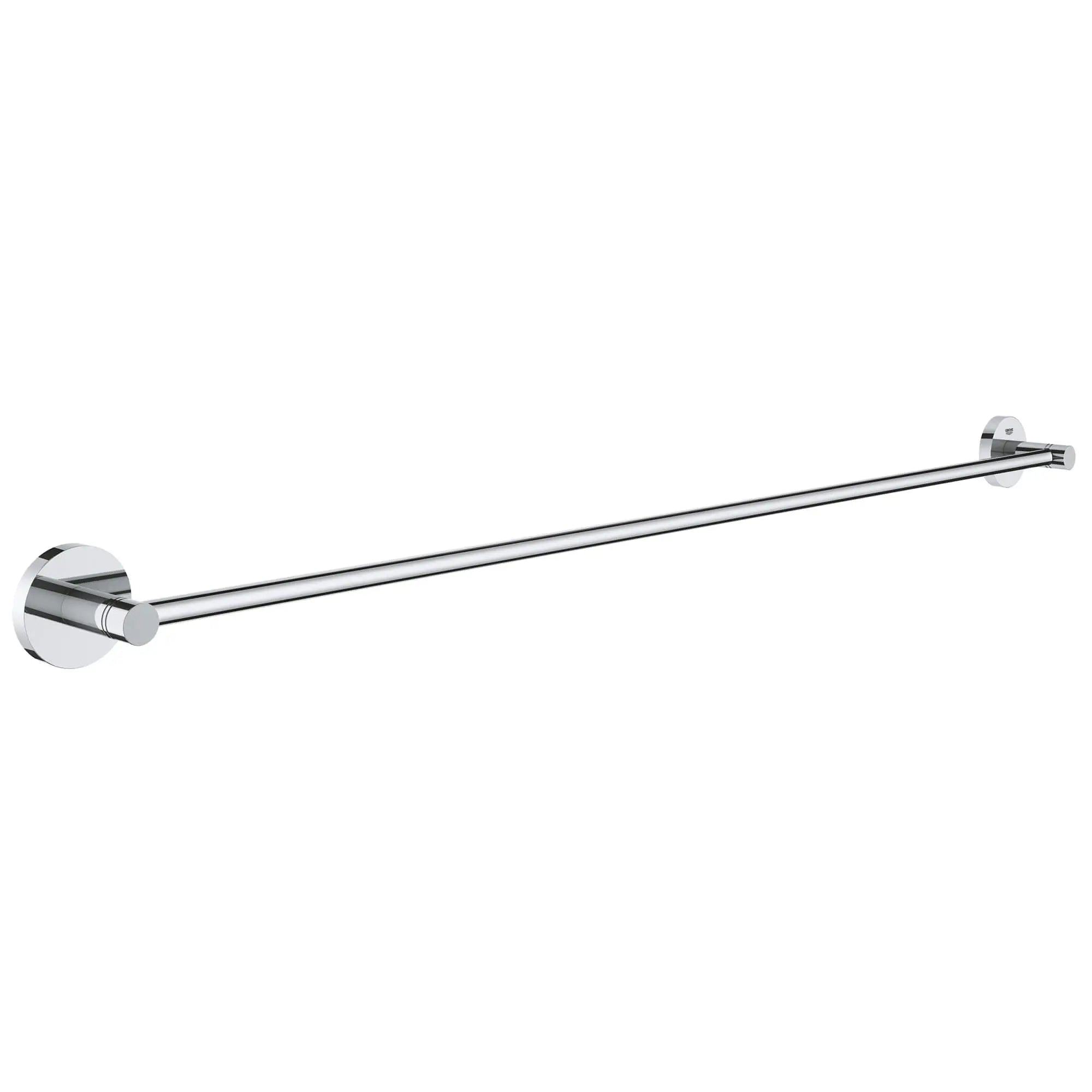 chrome towel bar