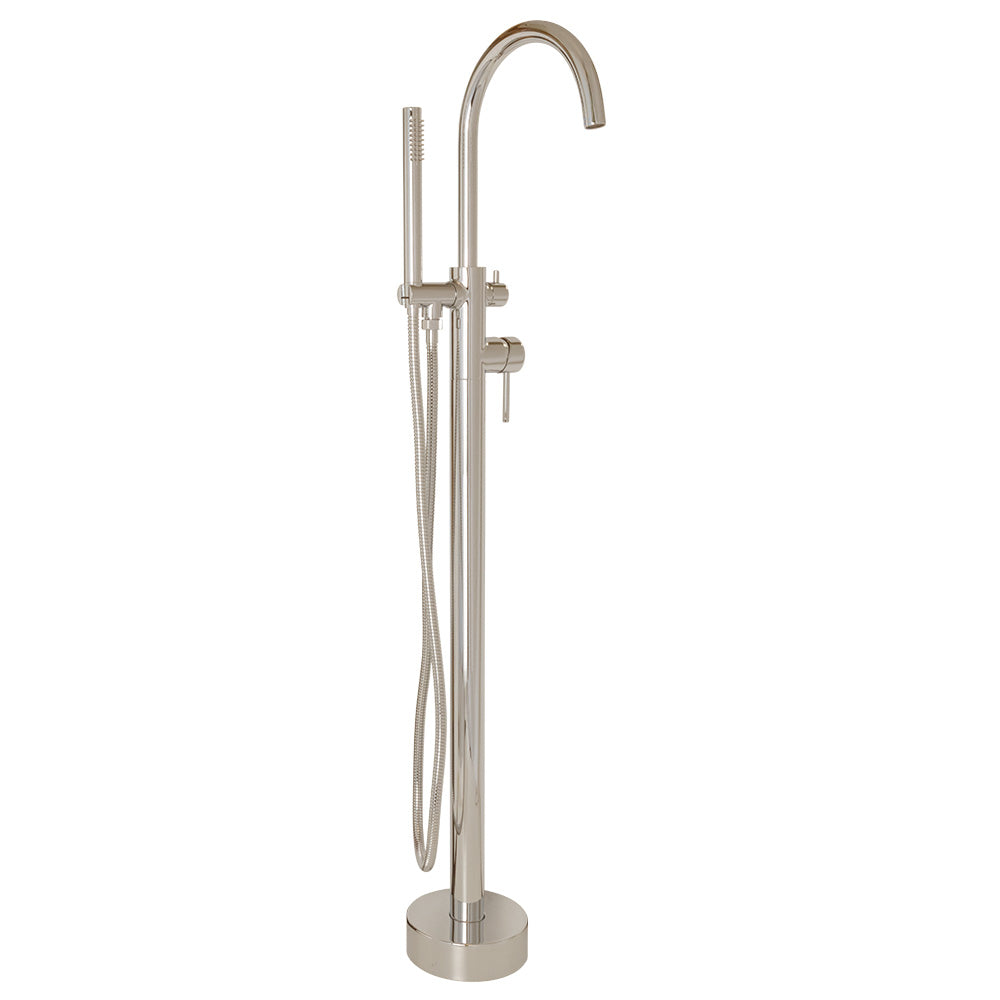 Lacava Cigno Floor-Standing Tub Filler 37 1/4"H