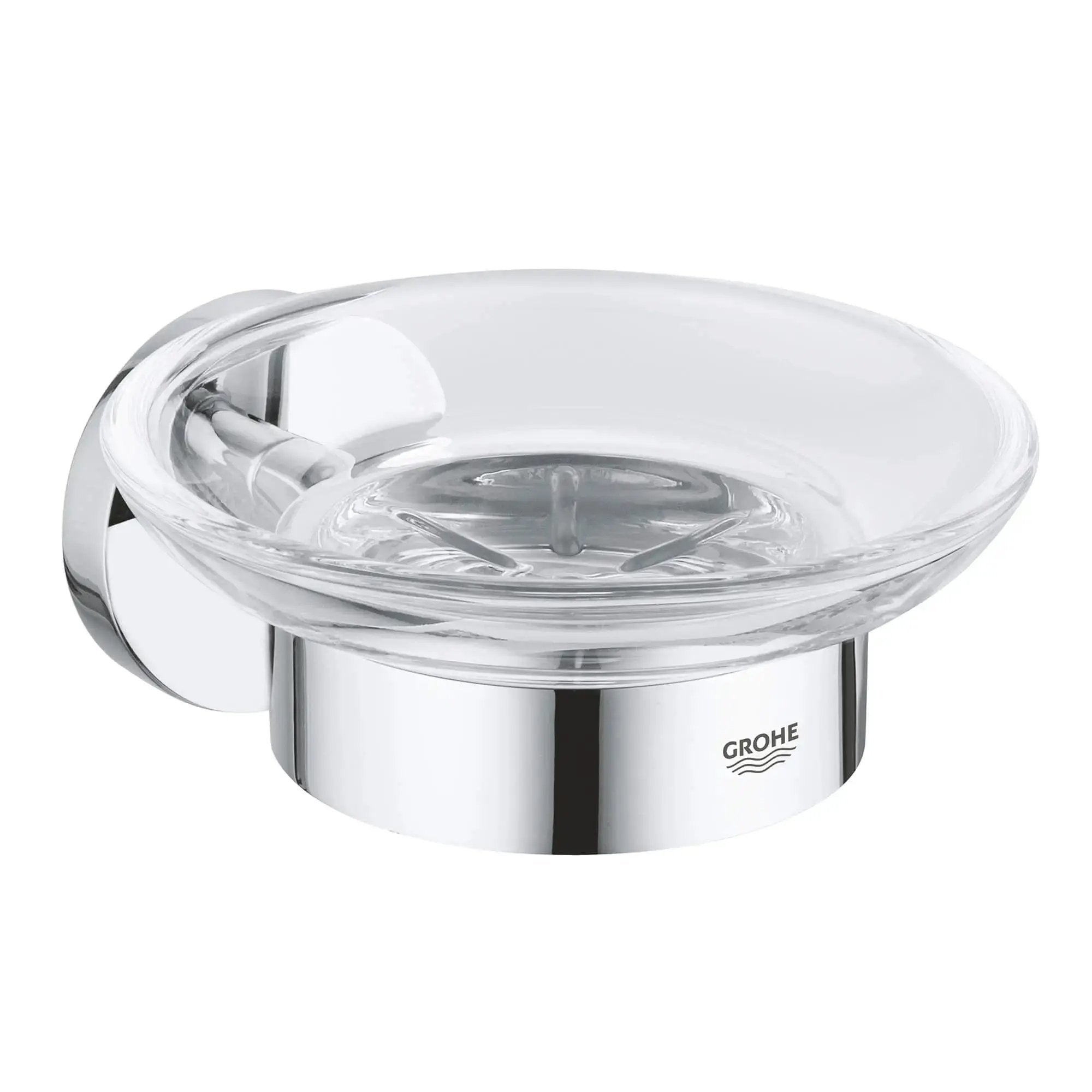 chrome soap dish