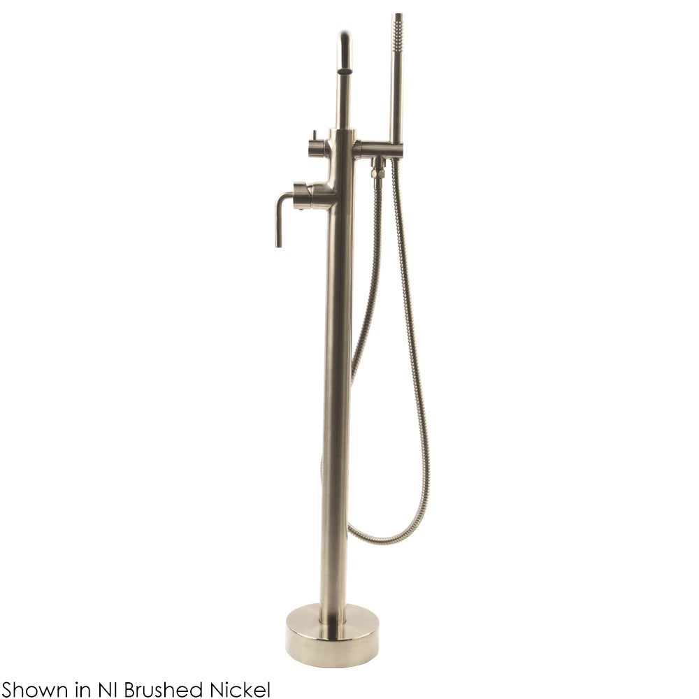 Lacava Cigno Floor-Standing Tub Filler 37 1/4"H