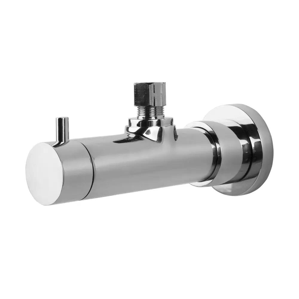 polished chrome angle valve