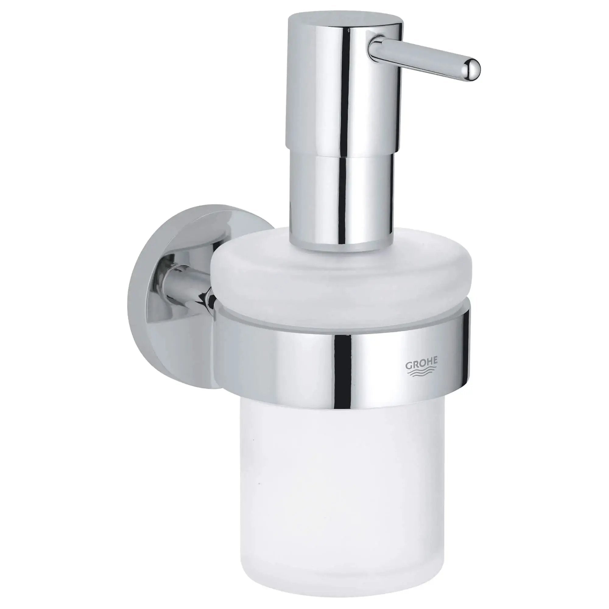 chrome soap dispenser