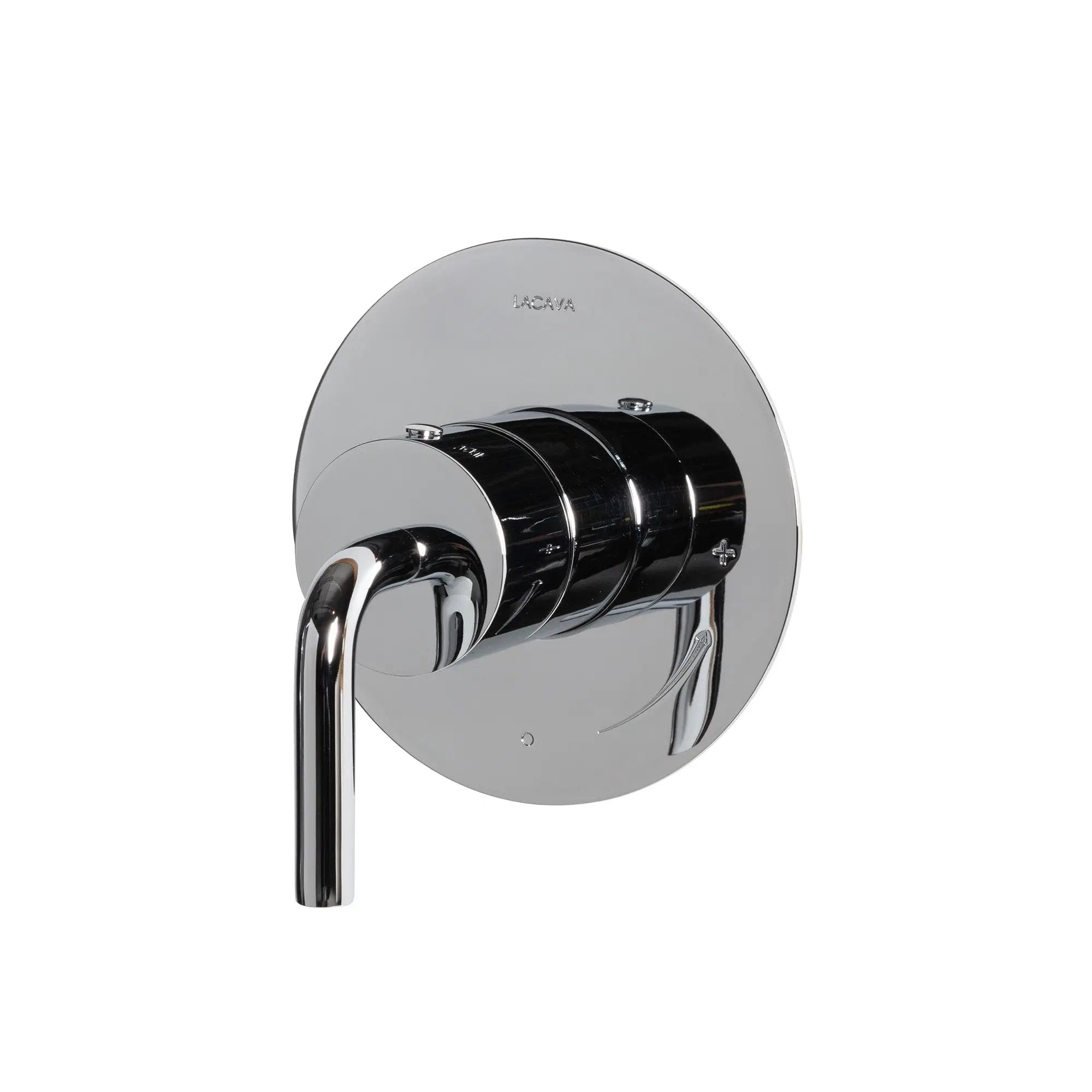 polished chrome shower trim