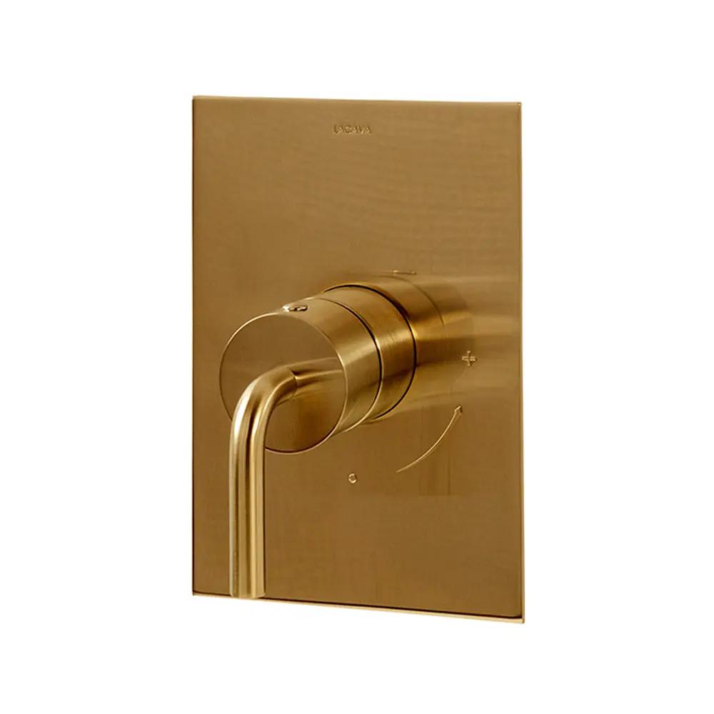 Lacava Cigno Cigno Trim - Built-In Progressive Pressure Balancing Mixer by Lacava