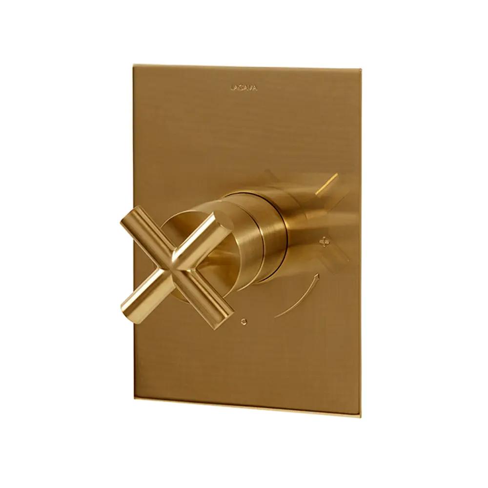 Lacava Cigno Cigno Trim - Built-In Progressive Pressure Balancing Mixer by Lacava