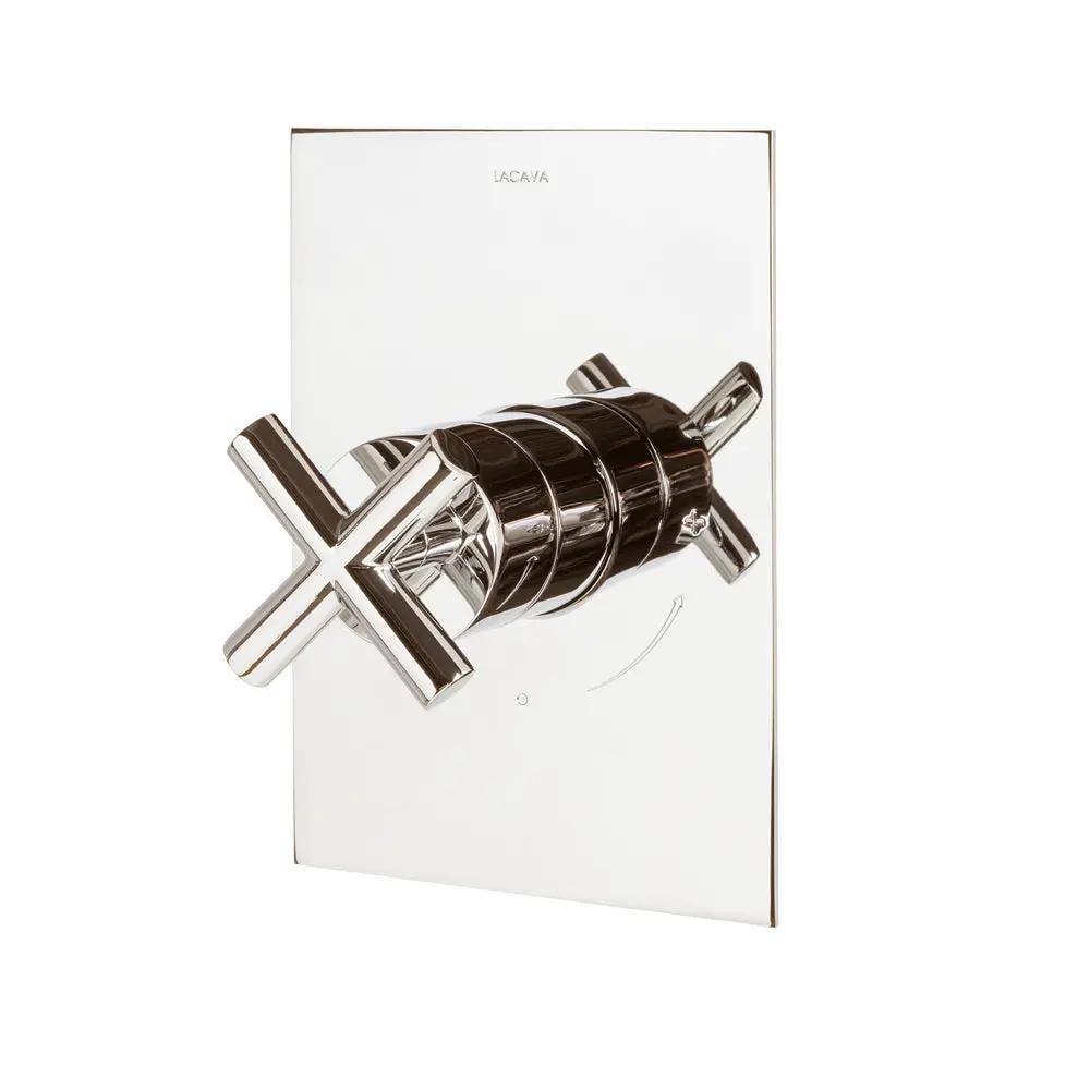 Lacava Cigno Cigno Trim - Built-In Progressive Pressure Balancing Mixer by Lacava
