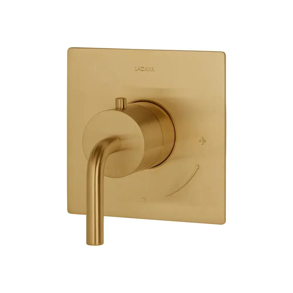 Lacava Cigno Trim Only - Regular Thermostat Flow Rate 10 Gpm by Lacava