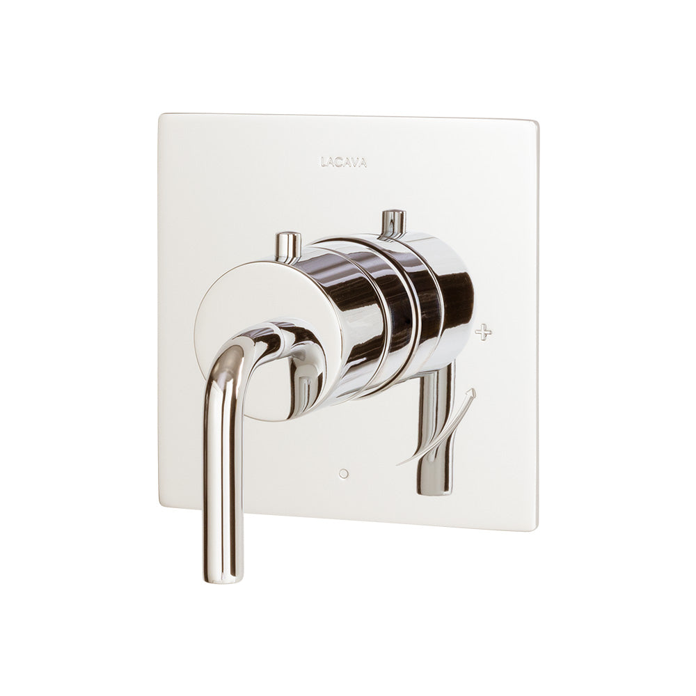 Lacava Cigno Trim Only - Regular Thermostat Flow Rate 10 Gpm