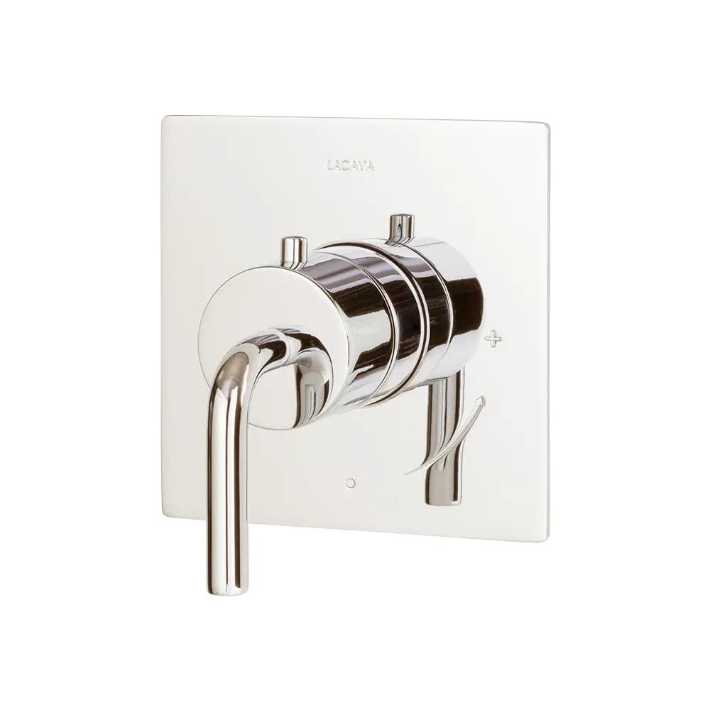Lacava Cigno Trim Only - Regular Thermostat Flow Rate 10 Gpm by Lacava