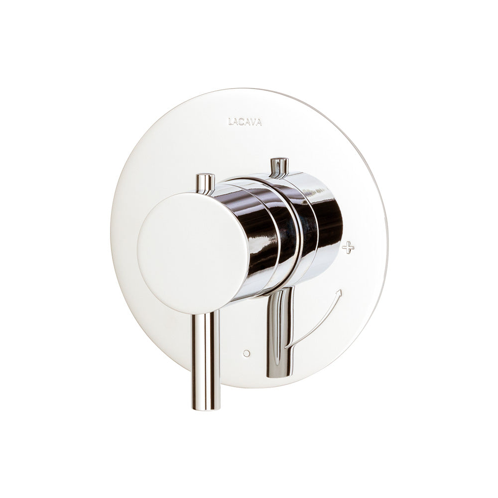 Lacava Cigno Trim Only - Built-In Thermostatic Valve
