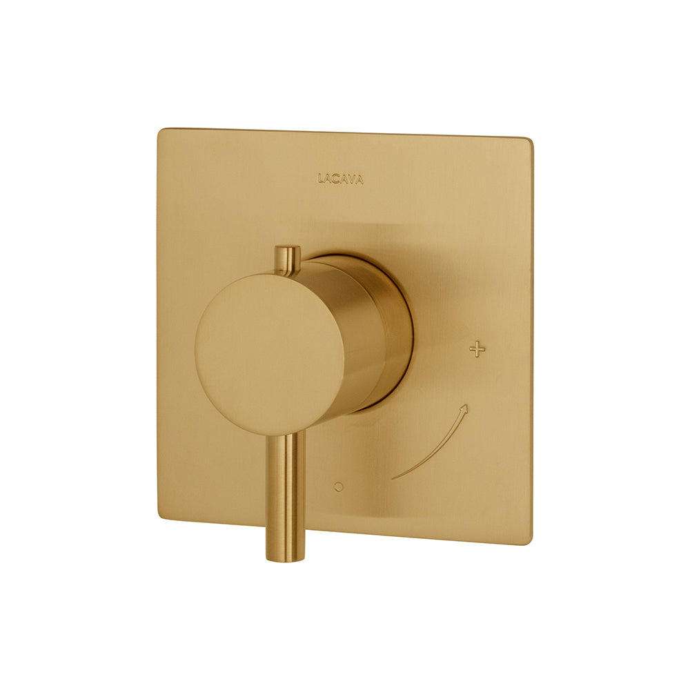 Lacava Cigno Trim Only - Built-In Thermostatic Valve