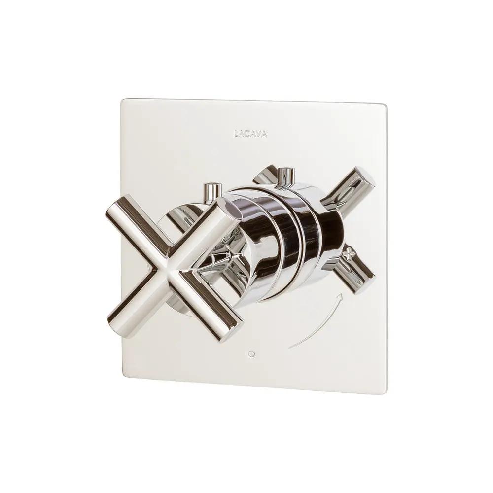 Lacava Cigno Trim Only - Thermostatic Valve Gpm 10 (60Psi) by Lacava