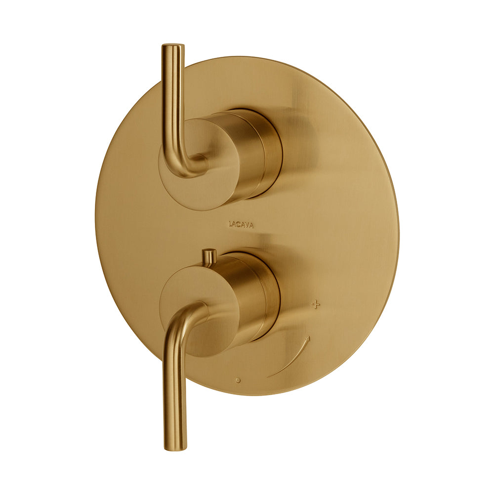 Lacava Cigno Trim Only - Thermostat with 2-Way Diverter + Off