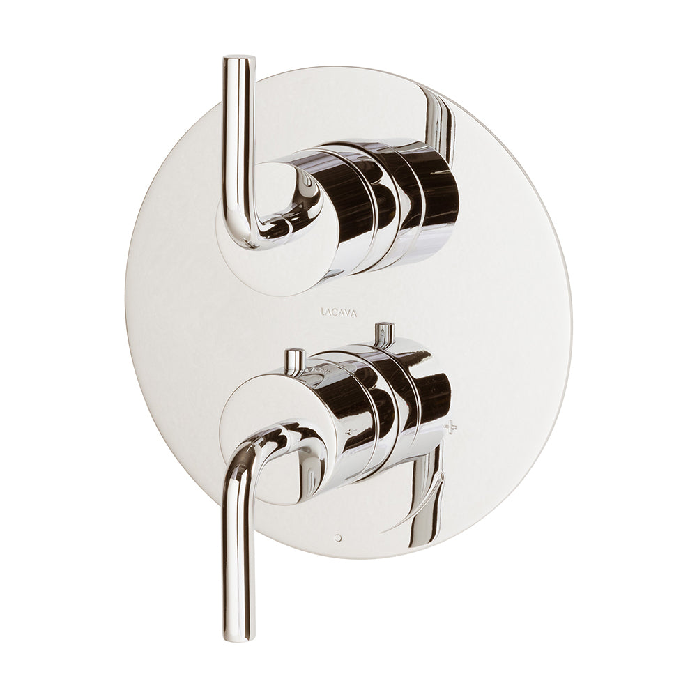 Lacava Cigno Trim Only - Thermostat with 2-Way Diverter + Off by Lacava