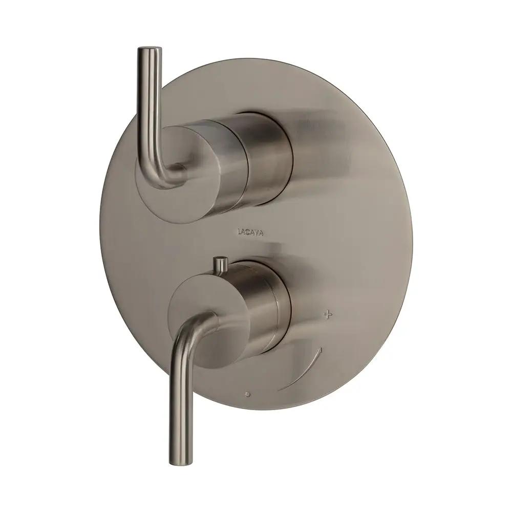 Lacava Cigno Trim Only - Thermostat with 3-Way Diverter + Off by Lacava