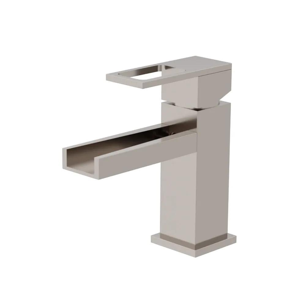 polished nickel pvd bathroom faucet