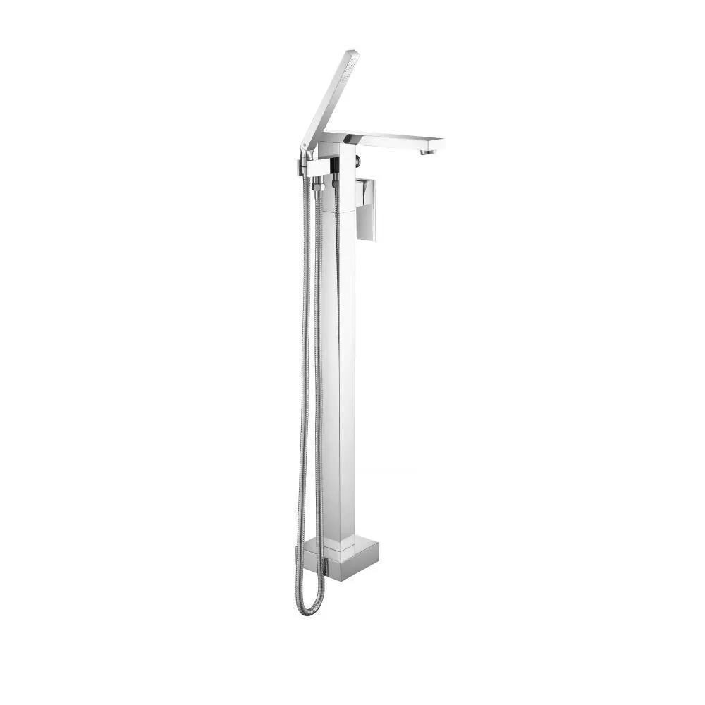 chrome tub filler
