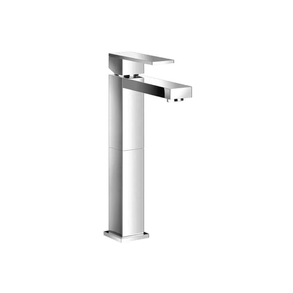 chrome bathroom faucet