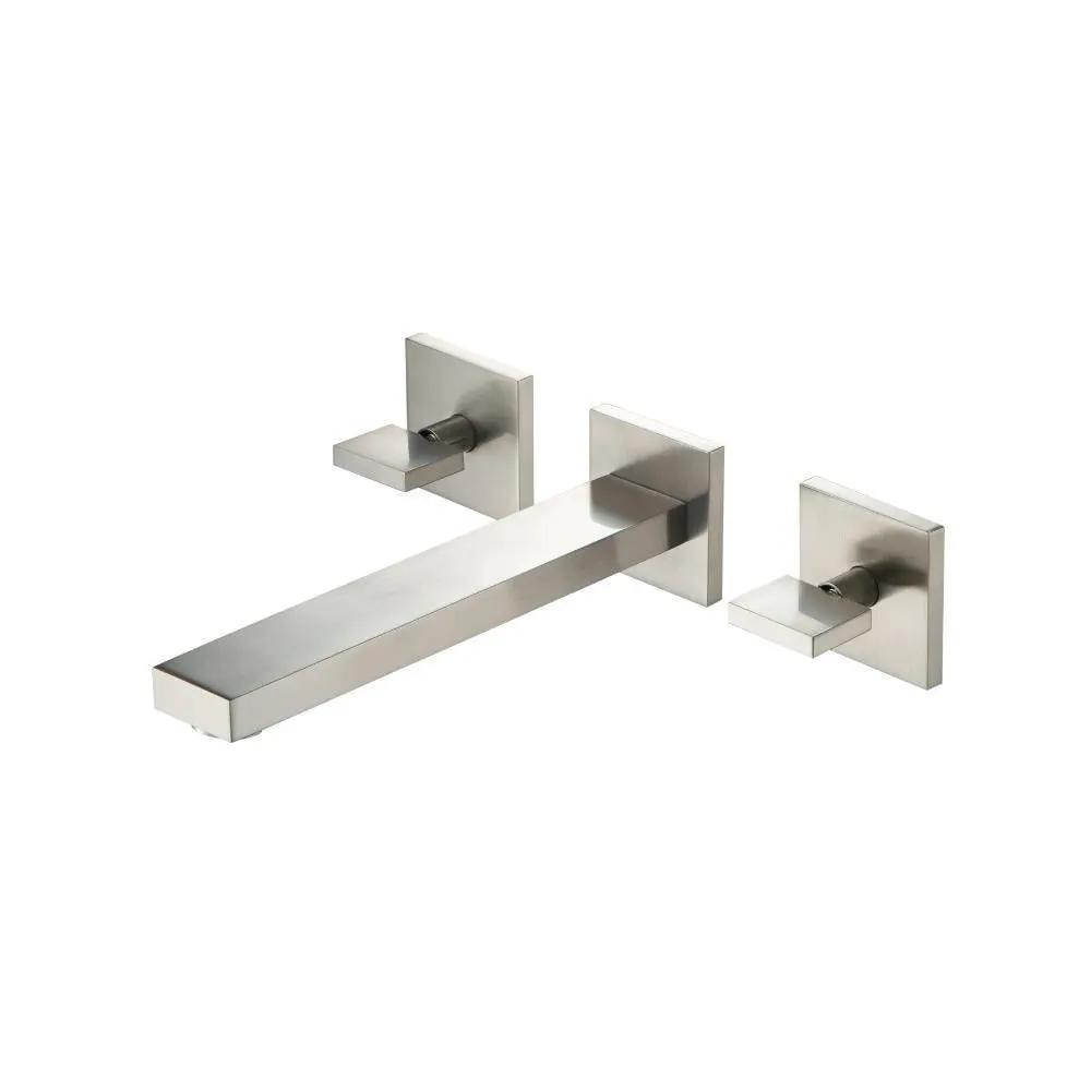 Flusso Serie 160 Trim for Two Handle Wall Mounted Tub Filler by Flusso
