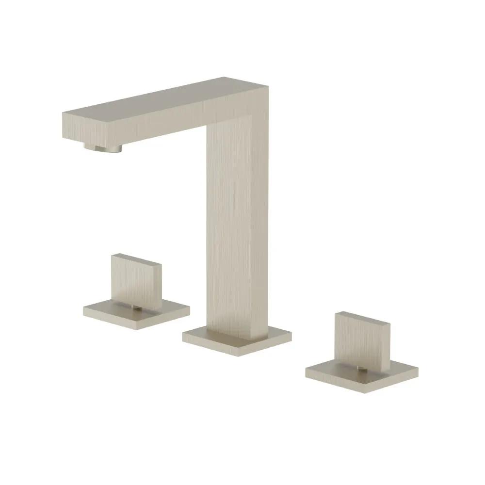 Flusso Serie 160 Three Hole 8" Widespread Two Handle Bathroom Faucet by Flusso