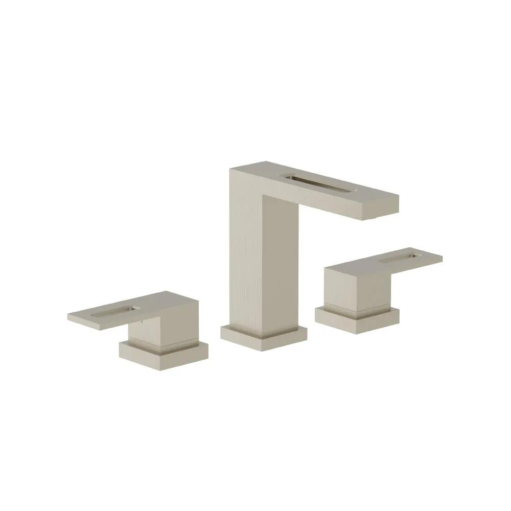 Flusso Serie 160 Three Hole 8" Widespread Two Handle Bathroom Faucet by Flusso