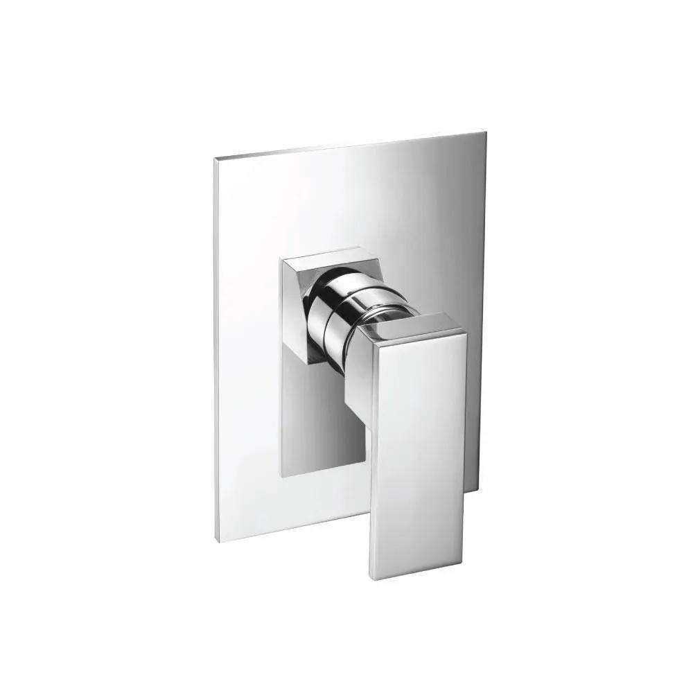 chrome shower valve