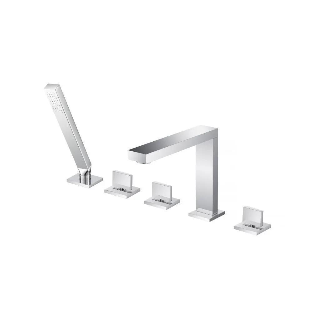 chrome tub faucet