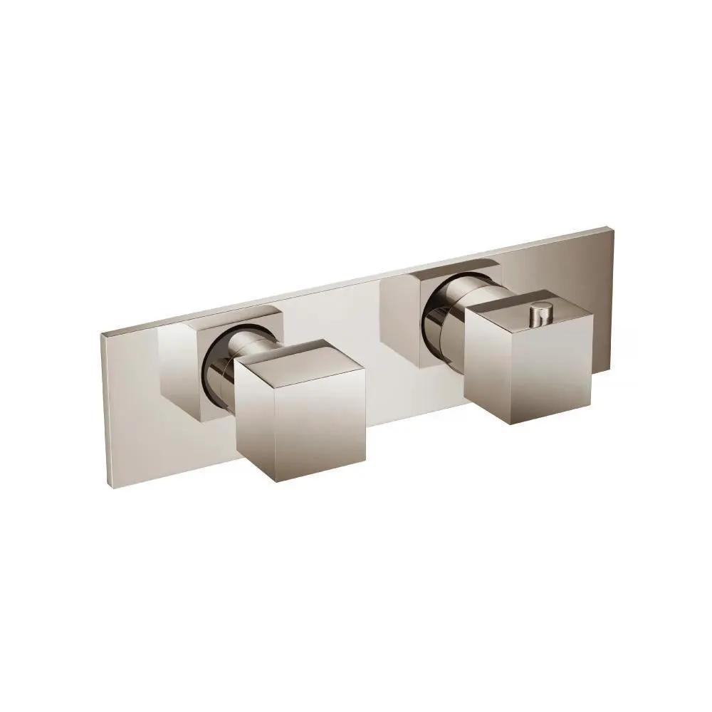 Flusso Serie 160 3/4" Horizontal Thermostatic Shower Valve and Trim - 3 Output by Flusso