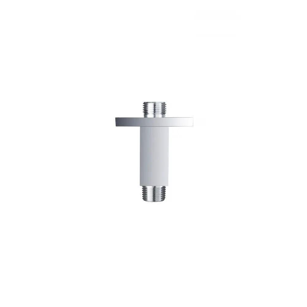 chrome shower arm